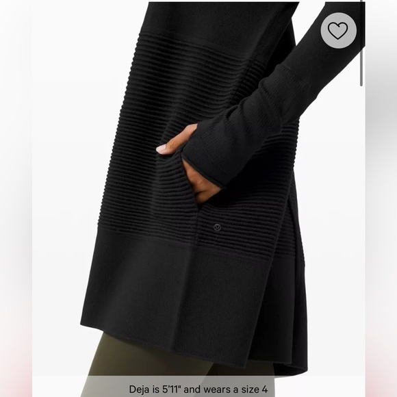 Lululemon Sit in Lotus Wrap Wool Cardigan - Picture 4 of 10